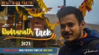 Rudranath Trek - रुद्रनाथ यात्रा 2024 - Panch Kedar Yatra| Pahaditraveler |  Toughest Kedar #mahadev