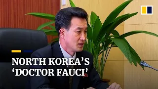 ‘North Korea’s Dr Fauci’: health official emerges as face of Covid-19 campaign