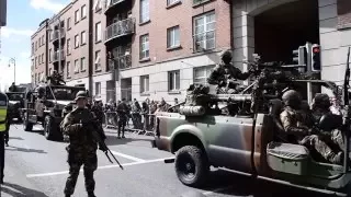 Easter Rising  Parade Dublin 2016 / 100th Anniversary Parade of the 1916 Easter Rising.