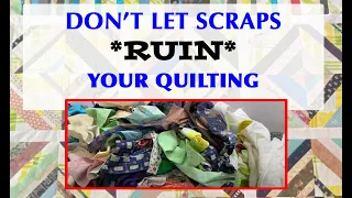 😭 ❓ARE SCRAPS RUINING YOUR QUILTING❓ 😭 | FAST STRING QUILT | STRIPS | Beginner Quilt Tutorial