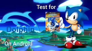 Sonic Gems Collection Test for Dolphin Emulator for Android