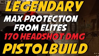 The Division 2: Legendary Pistol Build | 80% Protection from Elites | PVE Build & Gameplay