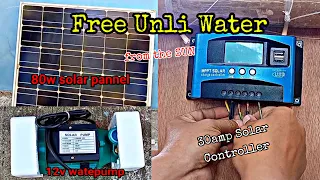 Solar powered waterpump | DIY