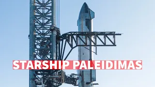 Pirmasis „SpaceX“ „Starship“ raketos bandomasis skrydis