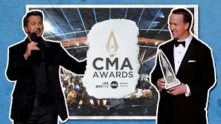 Peyton Manning brings Rocky Top to the CMA Awards