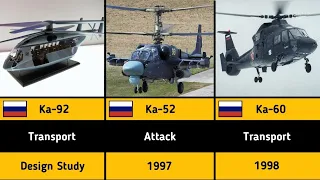 List of Russian Kamov Aircrafts