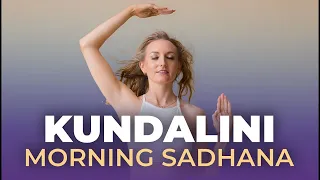 Easy Kundalini Yoga for Beginners | KUNDALINI YOGA MORNING SADHANA