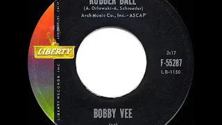 1961 HITS ARCHIVE: Rubber Ball - Bobby Vee