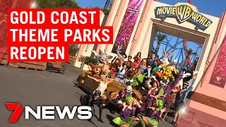 Coronavirus: Most Gold Coast theme parks are now fully operational following COVID closures | 7NEWS