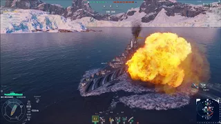 Des Moines class fun! - World of warships action!