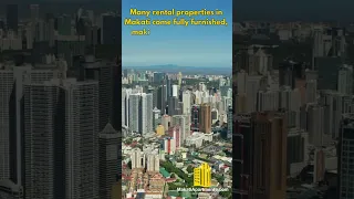 Many rental properties in Makati come fully furnished making them convenient options