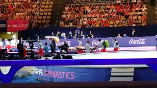 Incredible moments during Vault EF Munich Ech when Asia D'Amato & Valentina Georgieva were injuried