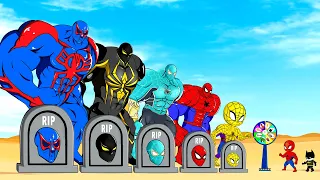 Rescue SUPERHEROES HULK Family & SPIDERMAN MULTIVERSE : Who Is The King Of Super Heroes ? - FUNNY