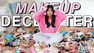 GETTING RID OF MY MAKEUP COLLECTION... my biggest declutter EVER