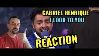 I LOOK TO YOU GABRIEL HENRIQUE Concert Craciun 2023 REACTION