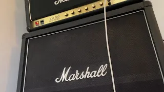 Old school metal through a Marshall JCM 800 2203 - Megadeth and Slayer riffs