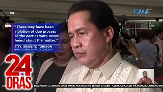 Kampo ni Quiboloy, susubukang iapela ang paglipat sa 2 kaso niya sa QC | 24 Oras