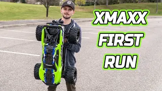 Traxxas Xmaxx 8s Unboxing and First Run