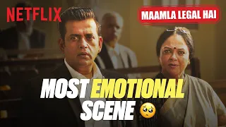Tanvi Azmi Leaves Ravi Kishan SPEECHLESS in #MaamlaLegalHai | Netflix India