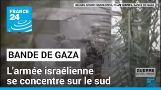 L'armée israélienne se concentre sur le sud de la bande de Gaza • FRANCE 24