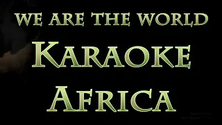 ''We are the world'' Karaoke