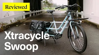 Electric cargo bike for the family | Xtracycle Swoop Review #ebike #cargobike #xtracycle