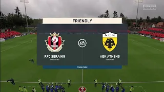 FIFA 23 | RFC Seraing vs AEK Athens - Club Friendly | Gameplay