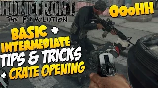 Homefront the Revolution Gameplay "Basic + Intermediate Tips & Tricks" - ORDNANCE CRATES OPENING!