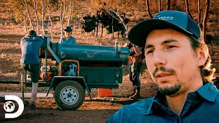 Parker é frustrado por problemas em máquina | Febre do Ouro: O Desafio de Parker | Discovery Brasil