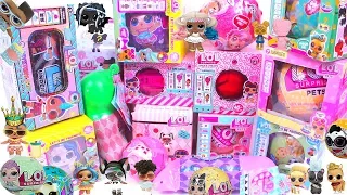 LOL Surprise Unboxing! расспаковка лол Dolls ALL SERIES Opening! Eye Spy, Makeover, Winter Disco