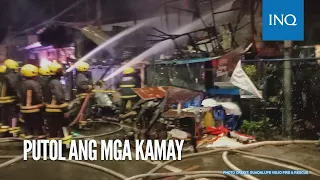 WATCH: Babae, patay nang atakihin sa puso habang nasusunog ang bahay, 1 pa sugatan |  Jan Escosio