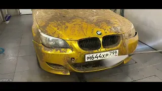 BMW M5 E60 v10  destroyed 😥
