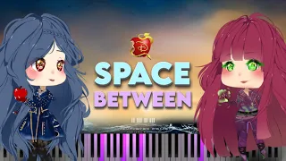 Space Between from Descendants 2 (Piano cover | Tutorial | Karaoke)