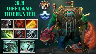 33 [Tidehunter] Frontline Physical Damage Build - Dota 2 Pro Highlights