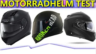 ✔ Motorradhelm Test 2023 | Vorstellung der Besten 3♯