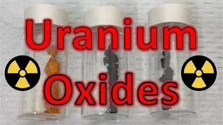 Making Uranium Oxides, (Dioxide, Trioxide, and Octoxide)