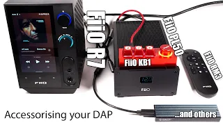 Useful accessories for FiiO R7 and other DAPs