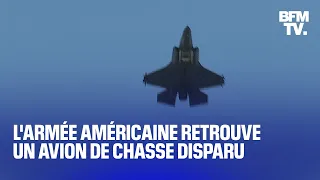 États-Unis: l'armée américaine retrouve les débris d'un avion de chasse qui avait disparu