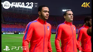 FIFA 23 - Barcelona vs Atletico De Madrid - Laliga Santander 23/ 24 Full Match | PS5 [4k60fps]