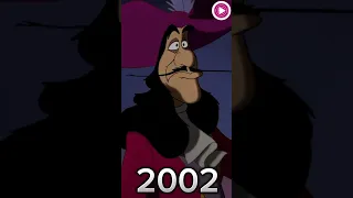 Evolution of Captain Hook 1953-2023