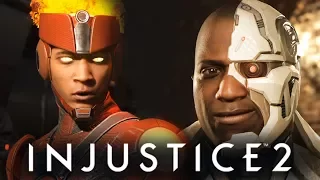 INJUSTICE 2 - СЮЖЕТКА - ФАЙРШТОРМ ПРОТИВ КИБОРГА! #4