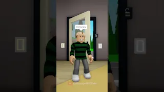 KIND KID HELPS HOMELESS MAN ON ROBLOX #shorts