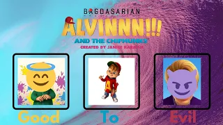 Alvin!!!! and the Chipmunks Characters Good to Evil