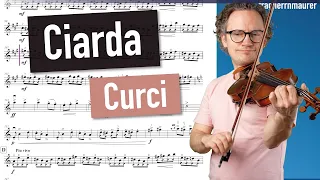 Curci: Ciarda | Violin Sheet Music | Piano Accompaniment