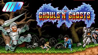 Ghouls 'n Ghosts  (Arcade) Playthrough longplay retro video game