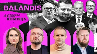 BALANDŽIO APTARIMAS | VĖGĖLĖ ir KAMPANIJOS | MATIJOŠAITIS | KARAS | ŽALIMAS ir LAISVĖS partija | VLK