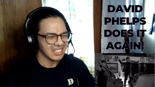 Self learning singer reacts to DAVID PHELPS - I have nothing. - I'm speechless!!!