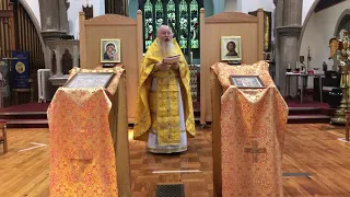 18/07/2021 - Homily on Sunday of St Sergius of Radonezh and Sts Elizabeth Romanov and Nun Barbara