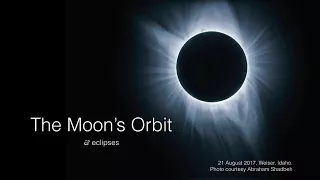 The Moon's Orbit and Eclipses