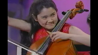 13-yr old Han-Na Chang plays Haydn at The Kennedy Center 25th Anniversary Celebration (1996)